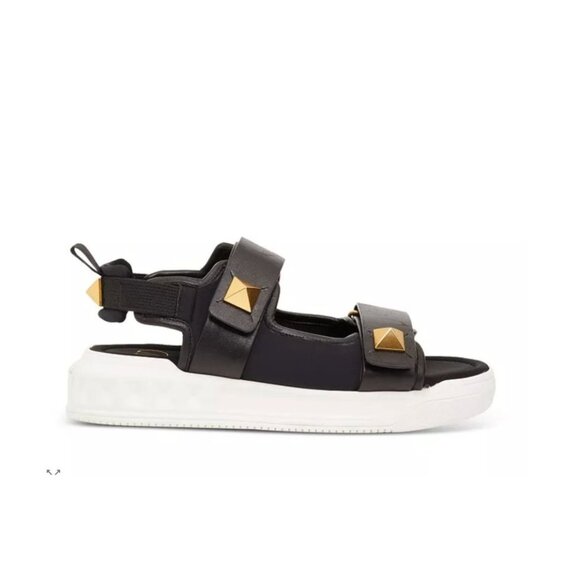 Valentino Garavani Women's Pyramid Studded Sport Sandals 36 - Picture 1 of 9